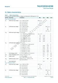 74LVC2G32DP-Q100H Datasheet Page 5