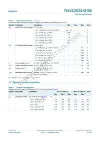 74LVC2G32DP-Q100H Datasheet Page 6