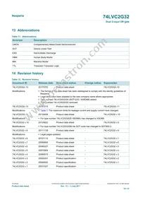 74LVC2G32GD Datasheet Page 18