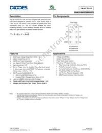 74LVC2G32HK3-7 Datasheet Cover