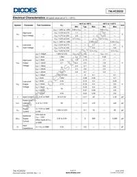 74LVC2G32HK3-7 Datasheet Page 4