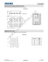 74LVC2G32HK3-7 Datasheet Page 8