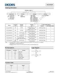 74LVC2G34FW4-7 Datasheet Page 2