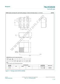 74LVC2G34GN Datasheet Page 11