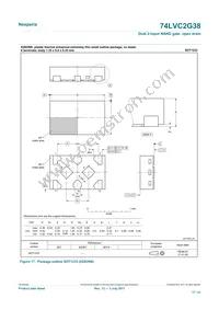 74LVC2G38GD Datasheet Page 17