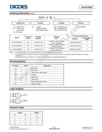 74LVC2G38HD4-7 Datasheet Page 2