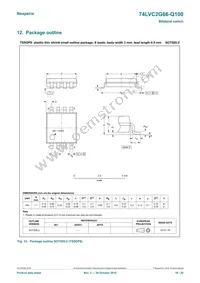 74LVC2G66DP-Q100H Datasheet Page 16