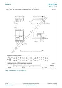 74LVC2G66GD Datasheet Page 17