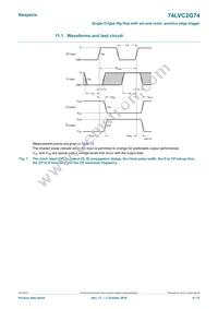 74LVC2G74GD Datasheet Page 9