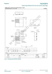 74LVC2G74GD Datasheet Page 16