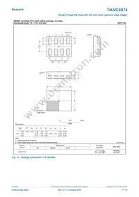 74LVC2G74GD Datasheet Page 17