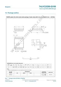 74LVC2G86DC-Q100H Datasheet Page 9