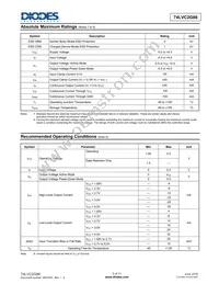 74LVC2G86HD4-7 Datasheet Page 3