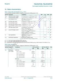 74LVC2T45GD Datasheet Page 6