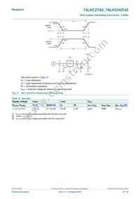 74LVC2T45GD Datasheet Page 16