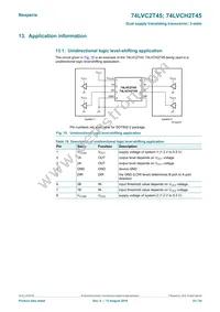 74LVC2T45GD Datasheet Page 23