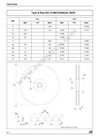 74LVC32AMTR Datasheet Page 8