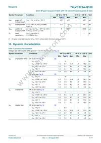 74LVC373ADB-Q100J Datasheet Page 7