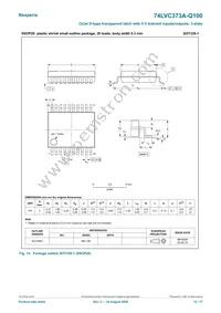 74LVC373ADB-Q100J Datasheet Page 12