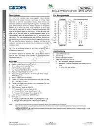 74LVC374AT20-13 Datasheet Cover