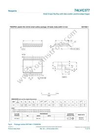 74LVC377DB Datasheet Page 11