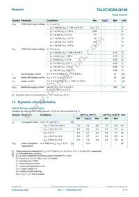 74LVC3G04DC-Q100H Datasheet Page 5