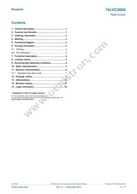 74LVC3G04GN Datasheet Page 17