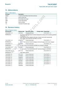 74LVC3G07GD Datasheet Page 15