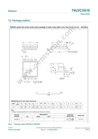 74LVC3G16DPH Datasheet Page 9
