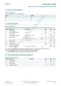 74LVC3G17DP-Q100H Datasheet Page 3