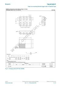 74LVC3G17GN Datasheet Page 15