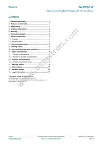 74LVC3G17GN Datasheet Page 18