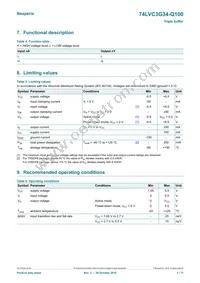 74LVC3G34DC-Q100H Datasheet Page 3