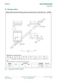 74LVC3G34DC-Q100H Datasheet Page 7