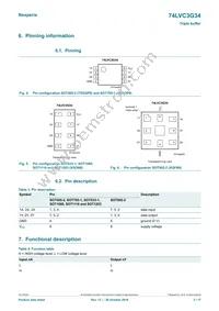 74LVC3G34GD/S470 Datasheet Page 3