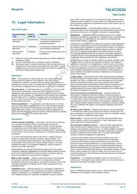 74LVC3G34GD/S470 Datasheet Page 16