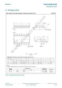 74LVC4066PW-Q100J Datasheet Page 15
