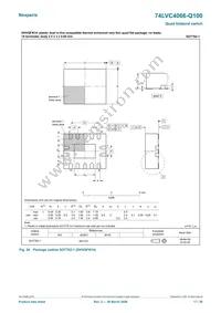 74LVC4066PW-Q100J Datasheet Page 17