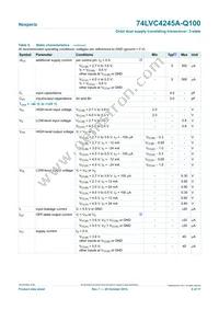 74LVC4245APW-Q100J Datasheet Page 6