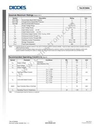 74LVC540AT20-13 Datasheet Page 3