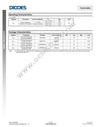 74LVC540AT20-13 Datasheet Page 5