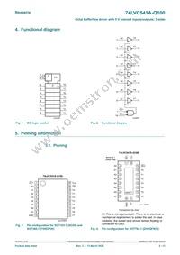 74LVC541AD-Q100J Datasheet Page 2