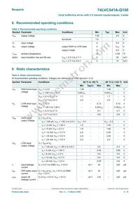 74LVC541AD-Q100J Datasheet Page 4