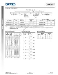 74LVC541AQ20-13 Datasheet Page 2