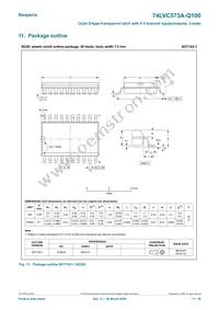 74LVC573AD-Q100J Datasheet Page 11