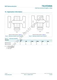 74LVC646APW Datasheet Page 15