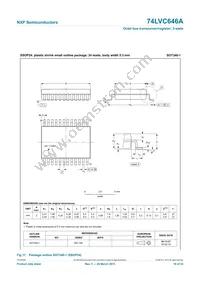 74LVC646APW Datasheet Page 18