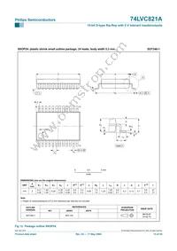 74LVC821ABQ Datasheet Page 15