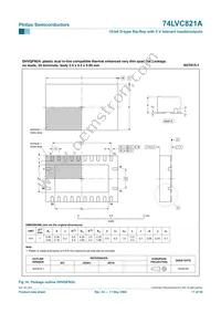 74LVC821ABQ Datasheet Page 17