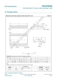 74LVC823ABQ Datasheet Page 15